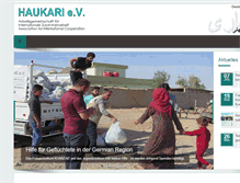 Tablet Screenshot of haukari.de